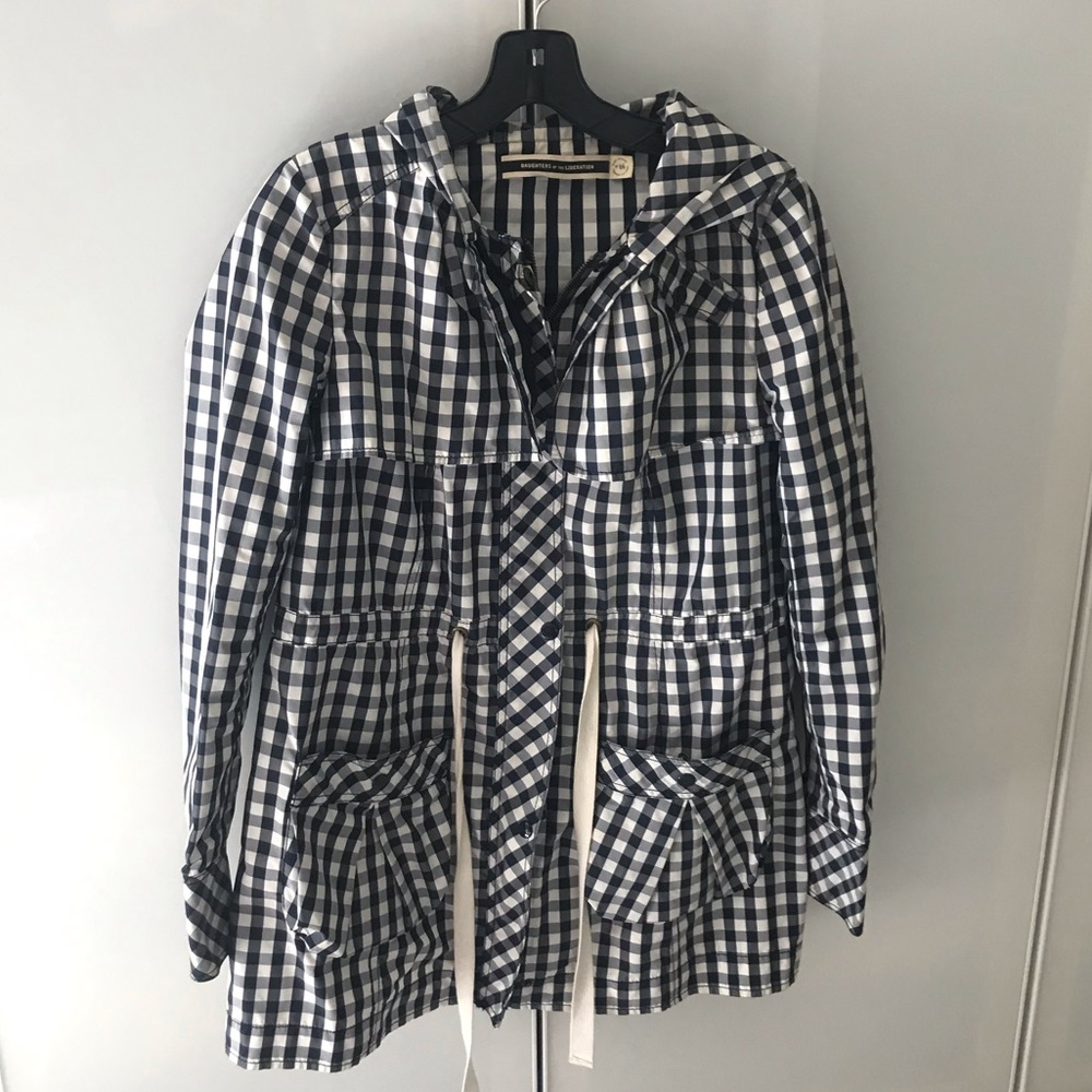 Gingham Adirondack jacket from Anthropology